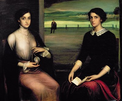 Retrato de Ángeles y Fuensanta de Julio Romero de Torres